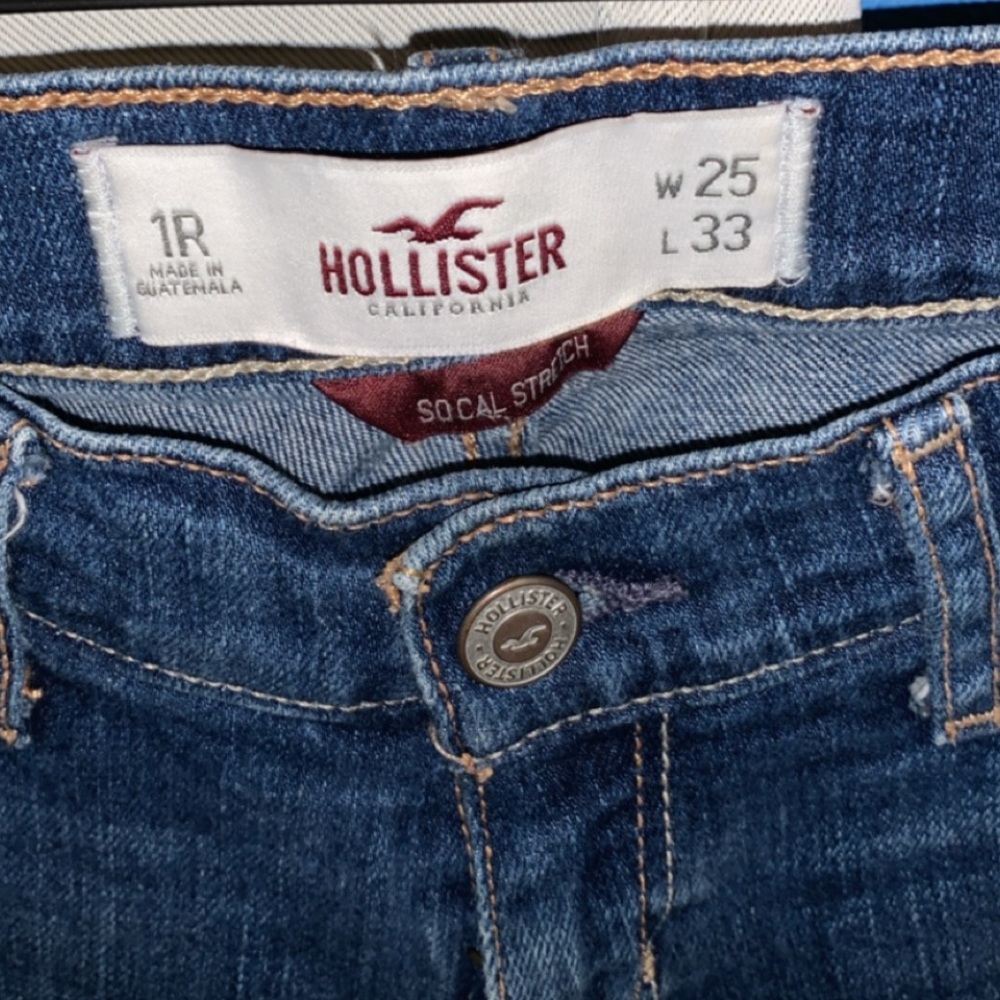 Dark Pair Of Hollister Jeans